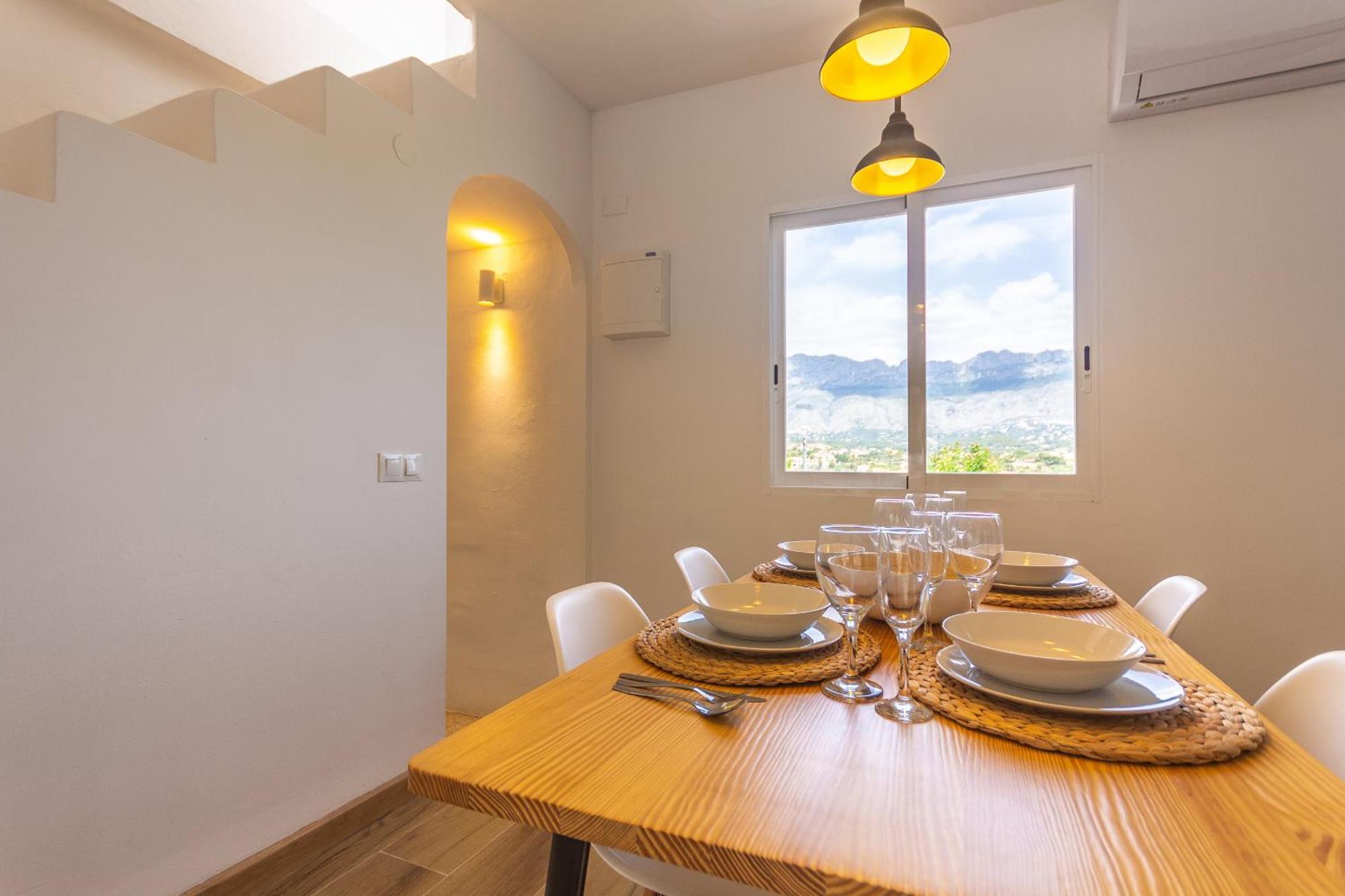 Wonderful Views Terrace 3Br Cottage - Bbq - Ac Altea Eksteriør bilde