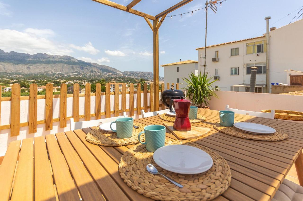 Wonderful Views Terrace 3Br Cottage - Bbq - Ac Altea Eksteriør bilde