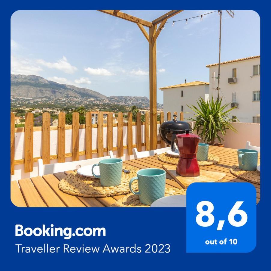 Wonderful Views Terrace 3Br Cottage - Bbq - Ac Altea Eksteriør bilde